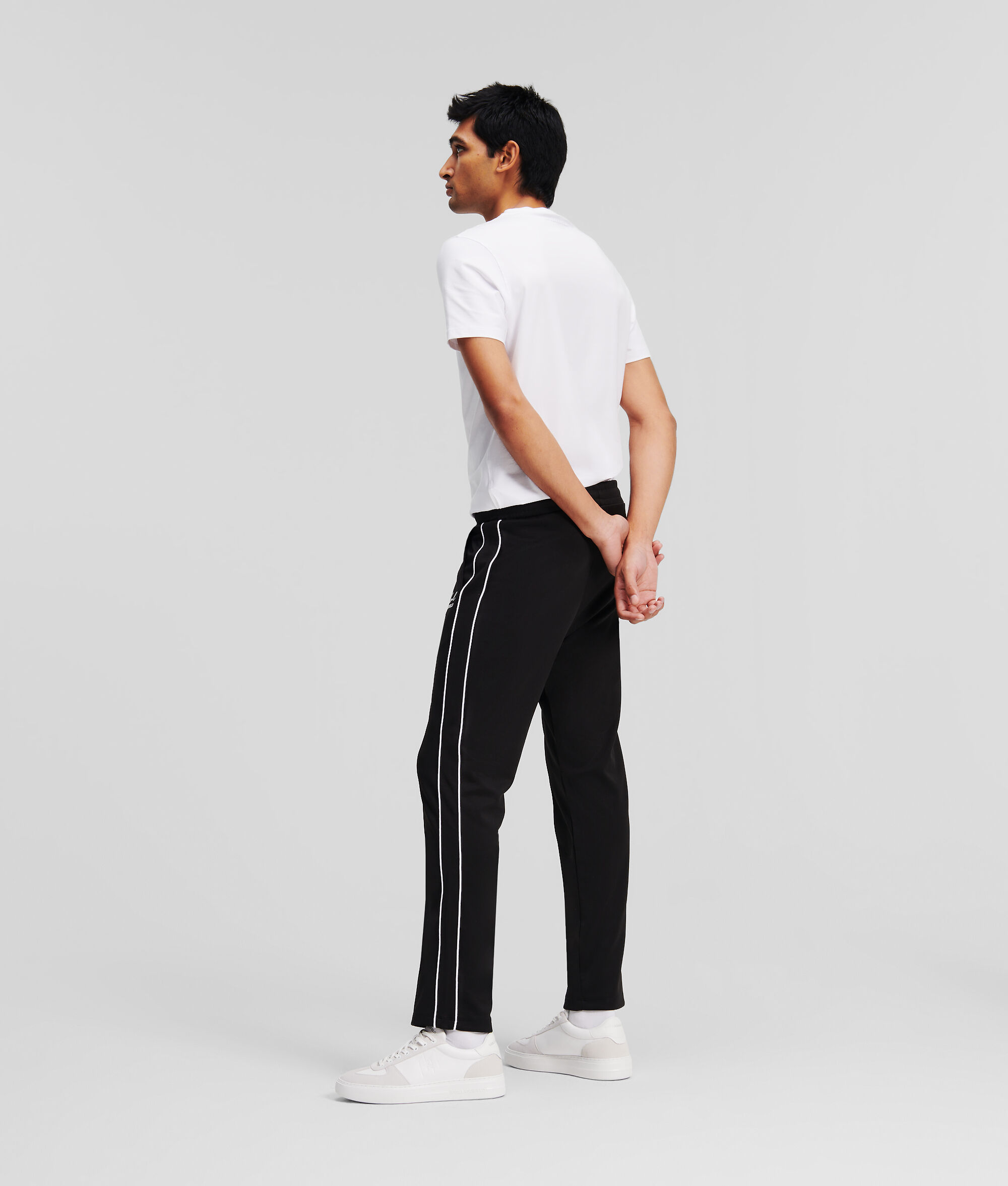 (image for) Sturdy Pleated Jogging Bottoms